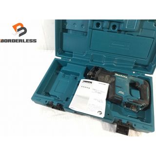 マキタ(Makita)の☆中古品☆ makita マキタ 18V 充電式レシプロソー JR188D 青/ブルー 本体+ケース セーバソー/セーバーソー 多目的用 切断機 91873(工具)