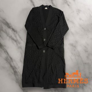 エルメス(Hermes)の24SS エルメス　プレタ　ニットカーディガン　シェーヌダンクル　カーディガン(カーディガン)