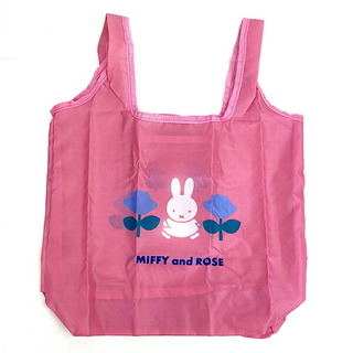 ミッフィー(miffy)のmiffy ミッフィー MIFFY AND ROSE エコバッグ ピンク(エコバッグ)