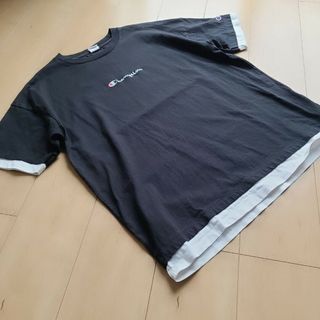 チャンピオン(Champion)のChampion　チャンピオン　半袖Tシャツ　黒(Tシャツ/カットソー(半袖/袖なし))