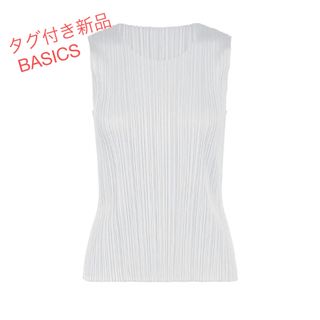 PLEATS PLEASE ISSEY MIYAKE - [新品] プリーツプリーズ　トップス　ノースリーブ　BASICS タンクトップ