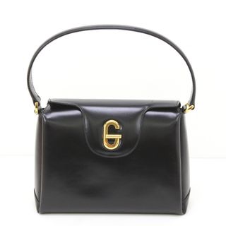 $$ グッチ OLD GUCCI ハンドバッグ 000.406.20080 ブラック(その他)