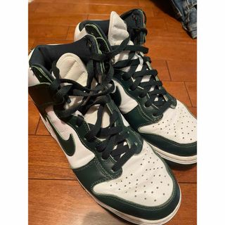 ナイキ(NIKE)のNIKE DUNK HIGH "PRO GREEN"(スニーカー)