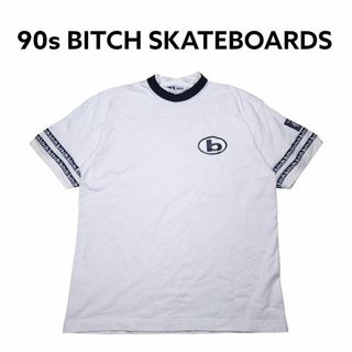 90s BITCH SKATEBOARDS ロゴ刺繍 Tシャツ 古着 ビッチの通販 by 90s BITCH SKATEBOARDS ロゴ刺繍 Tシャツ 古着 ビッチの通販 by