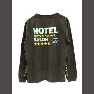 アザー(other)のホテルサロン HOTEL SALON ロングスリーブTシャツ 黒 M(Tシャツ/カットソー(七分/長袖))