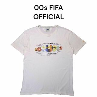 00s FIFAオフィシャル　各国ビッグプリント　Tシャツ　サッカー(記念品/関連グッズ)