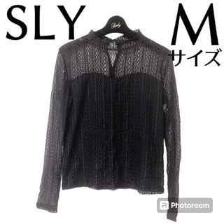 SLY - SLY スライ　透け長袖トップス　サイズ2 Mサイズ