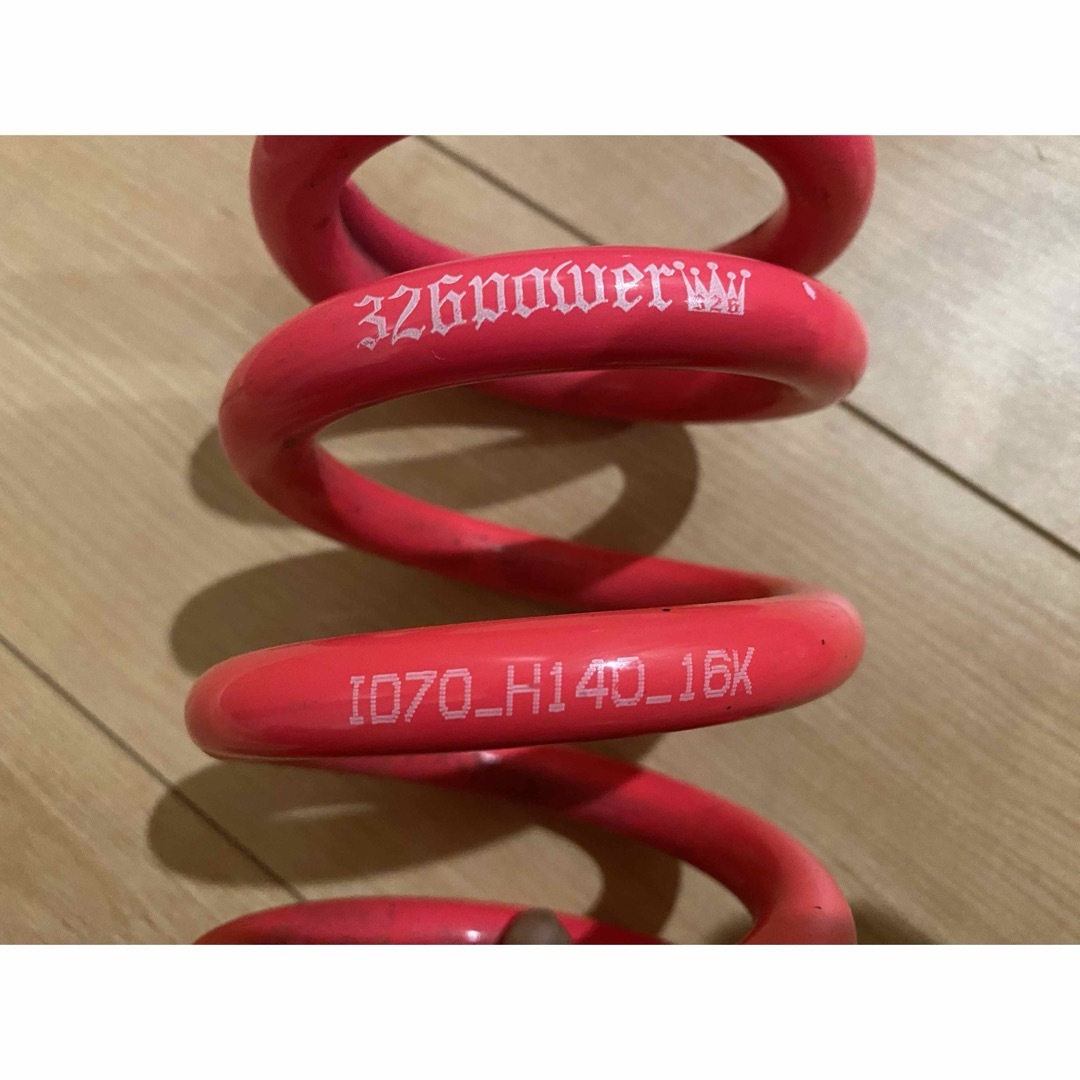 326POWER チャラバネ ID70 H140mm 16k スプリングの通販 by ヅダ