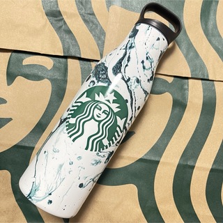 Starbucks - スターバックス ヨーロッパ  ステンレスボトル マーブル スタバ