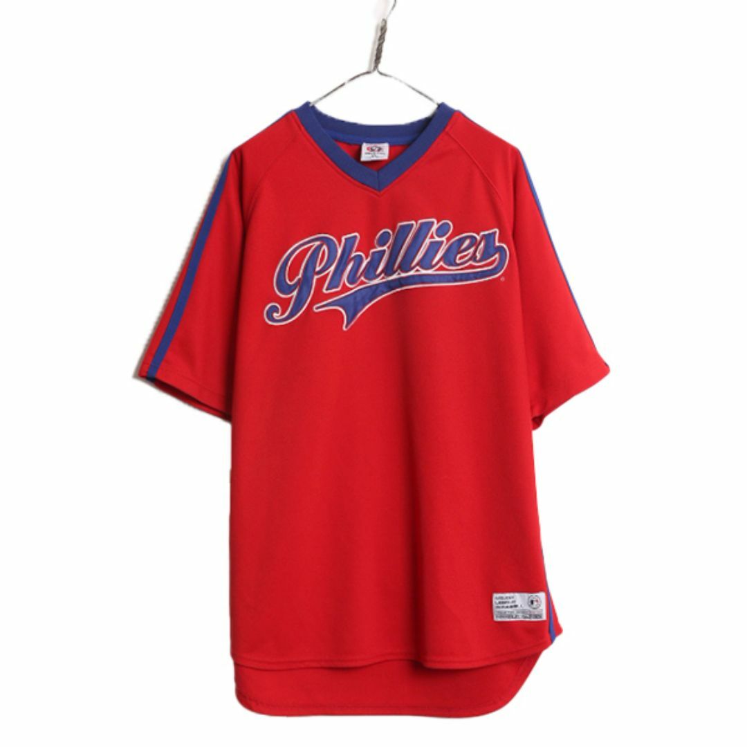 豪華で新しい FAN TRUE オフィシャル MLB フィリーズ シャツ ベースボール ユニフォームシャツ