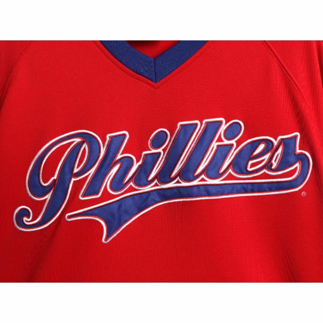 まとめ買いでお得 MLB オフィシャル TRUE FAN フィリーズ ベースボール シャツ ユニフォームシャツ