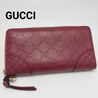 グッチ(Gucci)の極美品✨グッチ　ラウンドファスナー　長財布(トートバッグ)