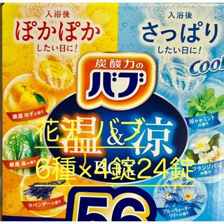 カオウ(花王)の【花王 バブ 詰め合わせ 6種24錠】 薬用 入浴剤(入浴剤/バスソルト)