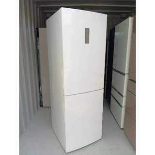 J052送料設置無料　ハイアールデザイナーズ大型冷蔵庫　340L(冷蔵庫)