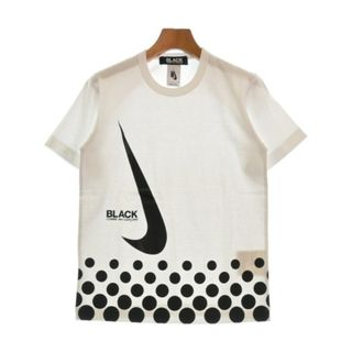 ブラックコムデギャルソン(BLACK COMME des GARCONS)のBLACK COMME des GARCONS Tシャツ・カットソー S 白 【古着】【中古】(カットソー(半袖/袖なし))