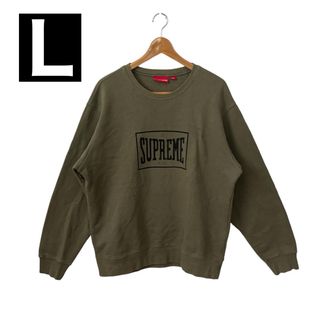 シュプリーム(Supreme)の【即完売】大人気 シュプリーム クルーネック ウォームアップ ジョングク着用 L(スウェット)