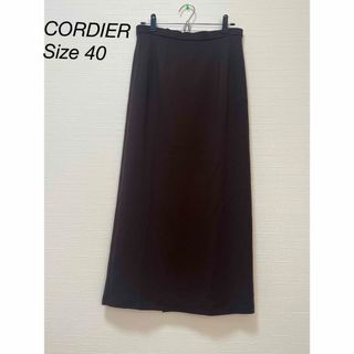 コルディア(CORDIER)のCORDIER ロングスカート　サイズ40(ロングスカート)