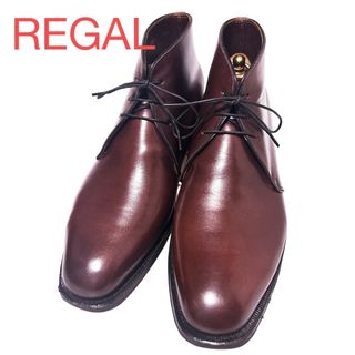 リーガル(REGAL)の357.REGAL リーガル パターンオーダー チャッカブーツ 24.5cm(ブーツ)