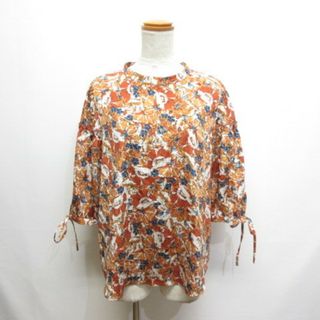 アザー(other)のスタイルノート StyleNote 花柄 七分袖 ジョーゼット ブラウス L(その他)