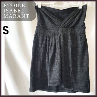 イザベルマラン(Isabel Marant)のイザベルマラン ベアトップ グレー ペプラム レディース トップス S(ベアトップ/チューブトップ)