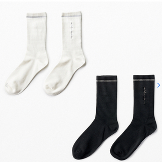 小泉光咲　Embroidery socks Mサイズ　2足セット(ソックス)