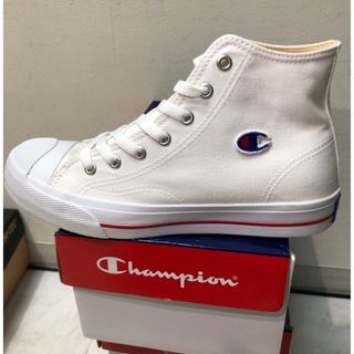 チャンピオン(Champion)の値下げ新品/未使用チャンピオン/センターコートスニーカー/ハイカット24.0(スニーカー)