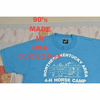 FRUIT OF THE LOOM - 90’ｓ Tシャツ t14597 USA製 シングルステッチ ビンテージ 80