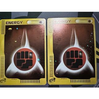 ポケモン(ポケモン)の闘エネルギー eカード キラ(シングルカード)