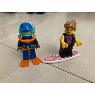 Lego - レゴ　ダイバー&サーファー　2体セット