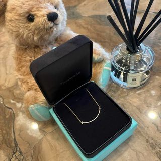 ティファニー(Tiffany & Co.)の【美品】ティファニーT スマイルペンダント(ネックレス)