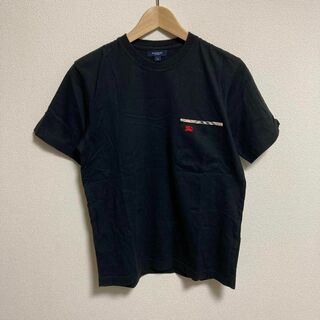 BURBERRY LONDON バーバリー　Tシャツ　半袖　ブラック　黒　S(Tシャツ/カットソー(半袖/袖なし))