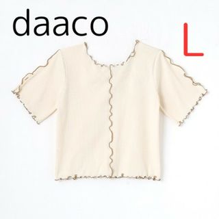 シマムラ(しまむら)のしまむら daaco  メロープルオーバー 限定   ダーコ L  トップス(カットソー(半袖/袖なし))