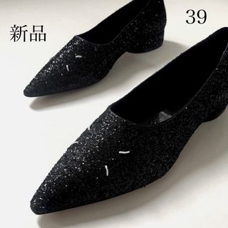 マルタンマルジェラ(Maison Martin Margiela)の新品 39 メゾン マルジェラ 4ステッチ ローファー スリッポン パンプス(ハイヒール/パンプス)