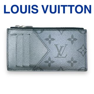 ルイヴィトン(LOUIS VUITTON)のルイヴィトン M30839 コインカードホルダー タイガラマ シルバー ブランド(コインケース/小銭入れ)