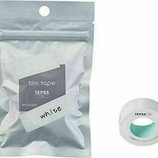 キングジム ｢テプラ｣Liteフィルムテープ ホワイト TPT11-006(シール)