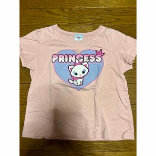 ディズニー Tシャツ 半袖　ピンク　130