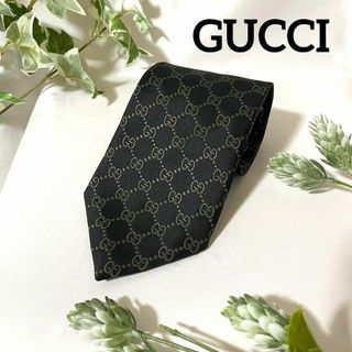 グッチ(Gucci)の未使用に近い GUCCI グッチ ネクタイ シルク100% GG柄 456524(ネクタイ)