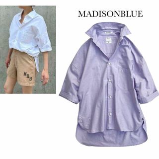 マディソンブルー(MADISONBLUE)のマディソンブルー＊J.BRADLEY SH OX オックス　半袖　コットン(シャツ/ブラウス(半袖/袖なし))