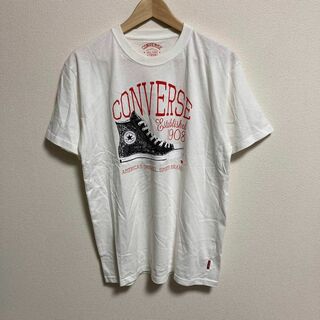 コンバース(CONVERSE)のconverse コンバース　Tシャツ 半袖　古着　メンズ　スニーカー　XL(Tシャツ/カットソー(半袖/袖なし))