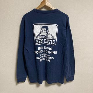 BEN DAVIS - BEN DAVIS ベンデイビス　Tシャツ 長袖　ロンT ロゴ　プリント XL