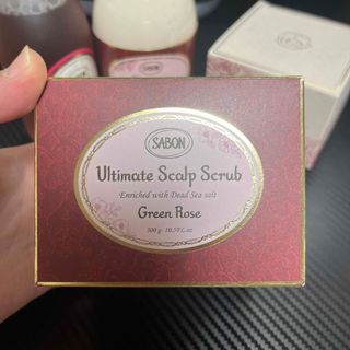 SABON - SABON ヘッドスクラブ グリーン・ローズ 300g