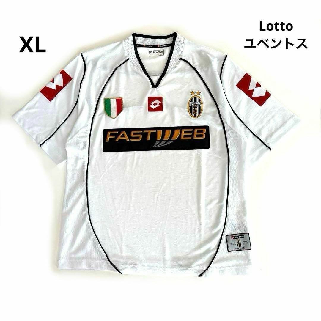 希少 ユベントス Lotto 2002-2003 ホームユニフォーム XL 希少 ユベントス Lotto 2002-2003 ホームユニフォーム XL