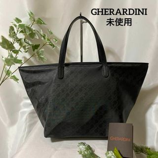 GHERARDINI - 未使用 GHERARDINI ゲラルディーニ ハンドバッグ ソフティ ブラック