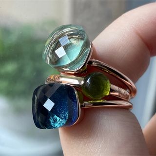 セット価格【ぷるんとクラシック】シンプルデザイン　キャンディ 指輪 ジュエリー (リング(指輪))