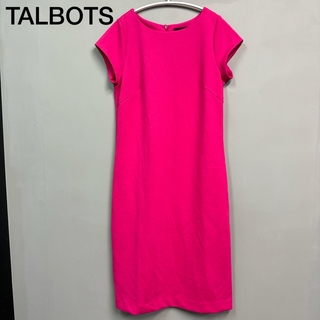 タルボット(TALBOTS)のTALBOTS タルボット  ワンピース　s ピンク　(ひざ丈ワンピース)