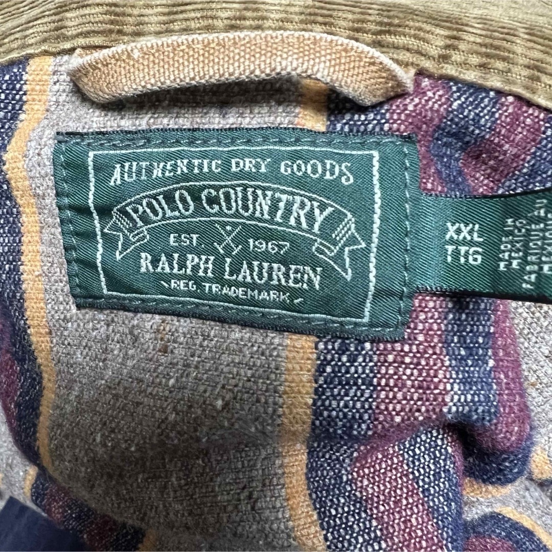 POLO RALPH LAUREN - POLO SPORTSMAN キャンバスジャケット XXL POLO RALPH LAUREN - POLO SPORTSMAN キャンバスジャケット XXL