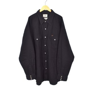 ワコマリア(WACKO MARIA)のワコマリア Lee 24SS デニム ウエスタンシャツ 長袖 XXL ブラック(シャツ)