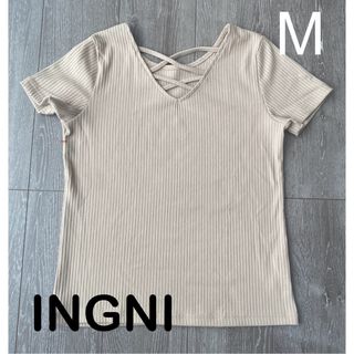 INGNI - 【美品】　INGNI   イング　レディス半袖　Mサイズ　夏物