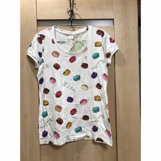 ユニクロ(UNIQLO)の新品未使用品　UNIQLO➕LADUREE コラボTシャツ　①(Tシャツ(半袖/袖なし))