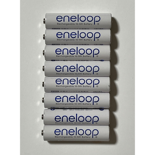 サンヨー(SANYO)のSANYO エネループ 単4 充電式 ニッケル水素電池 eneloop 単四8本(バッテリー/充電器)